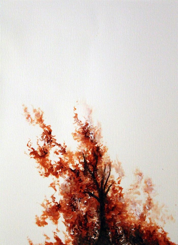 Apocalypse, Australia (acrylic on paper)